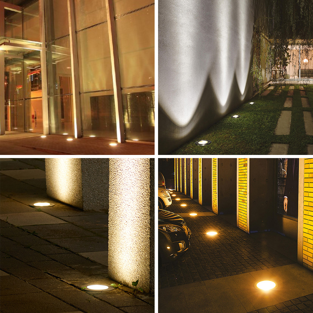 IP65 COB LED Underground Light for Park Square Garden Decks Steps