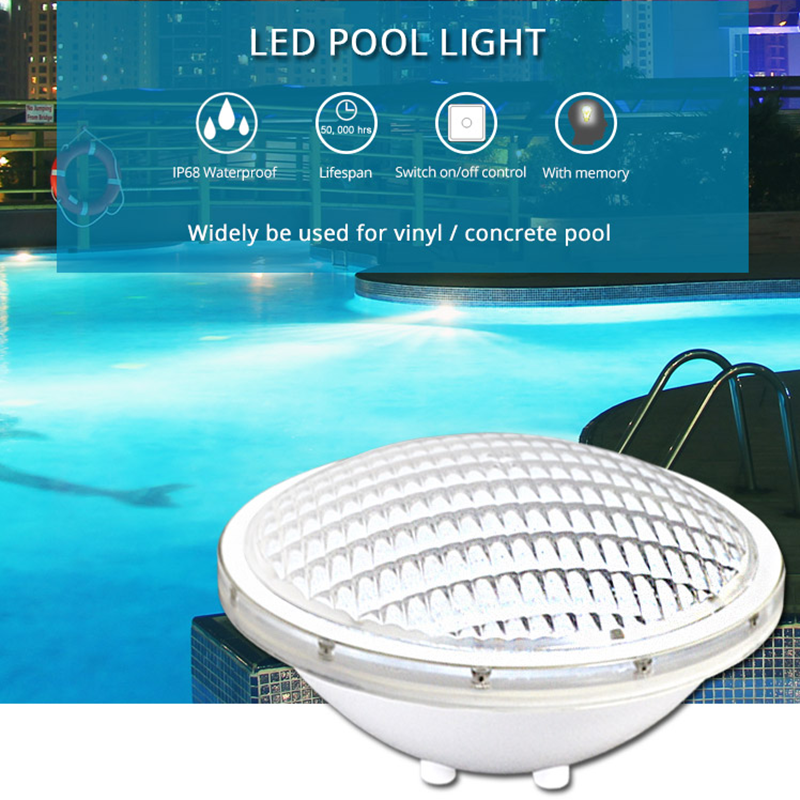 12v rgb par56 pool light ip68