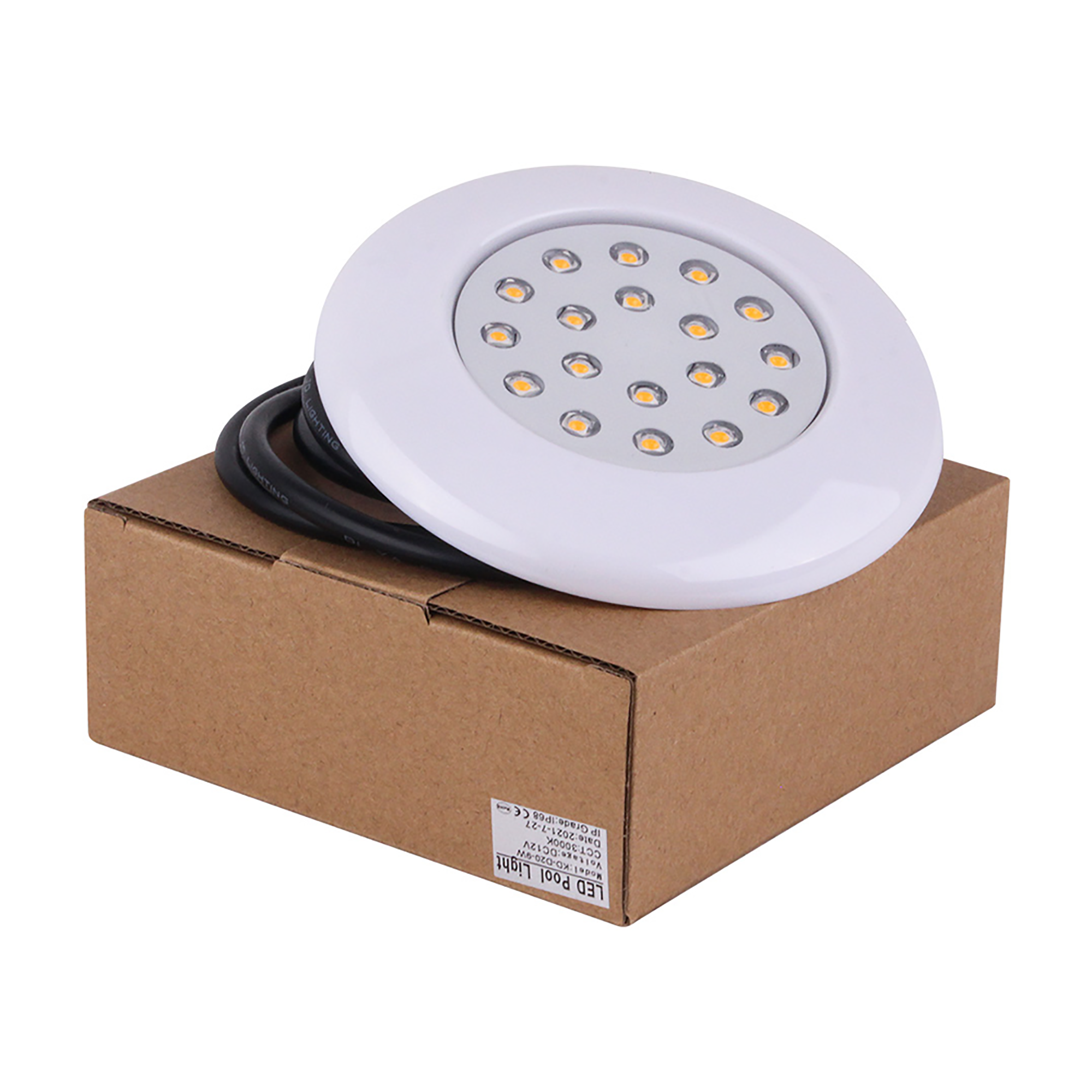 RGB 9W 100LM per Watt IP68 MINI Pool Lights LED Underwater